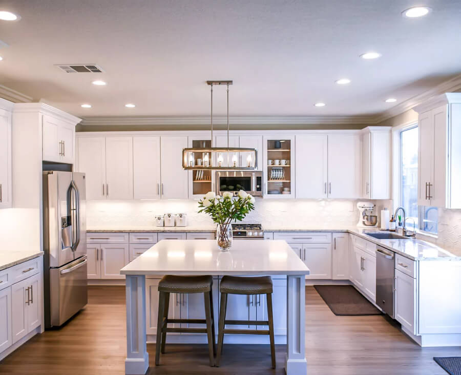 white thyme kitchen remodeling