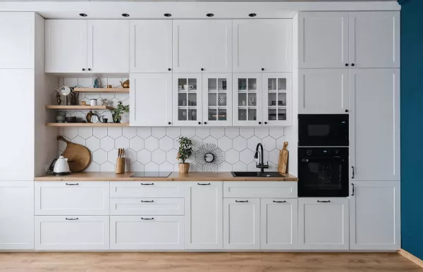modern kitchen for small space